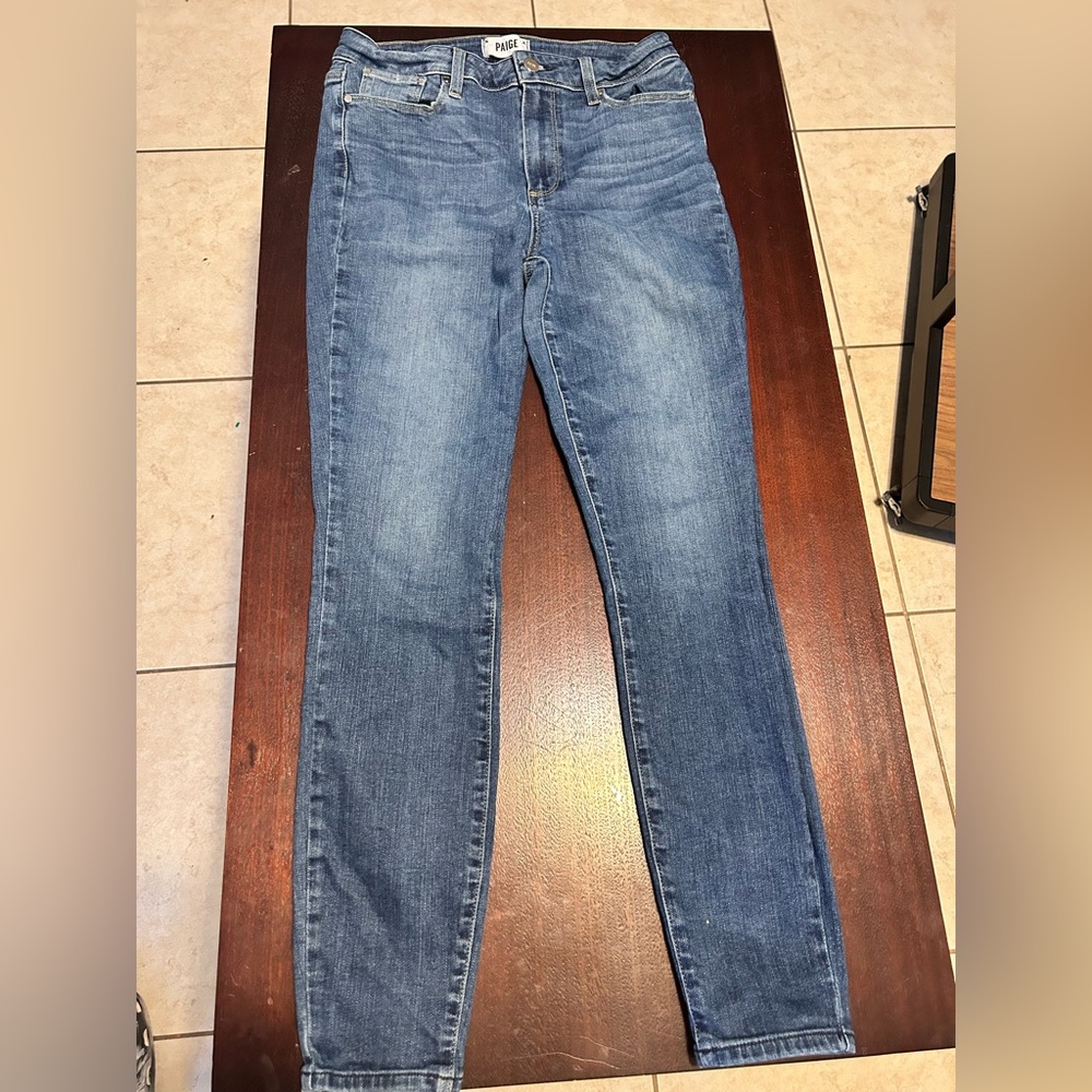 PAIGE Women's Skinny Jeans in Blue